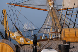 Amerigo Vespucci sailing alongside Indian Navy ship Tarangini (3)